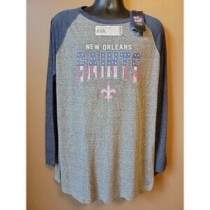 Fanatics Pro Line New Orleans Saints Freedom Men's Long Sleeve Raglan | XL